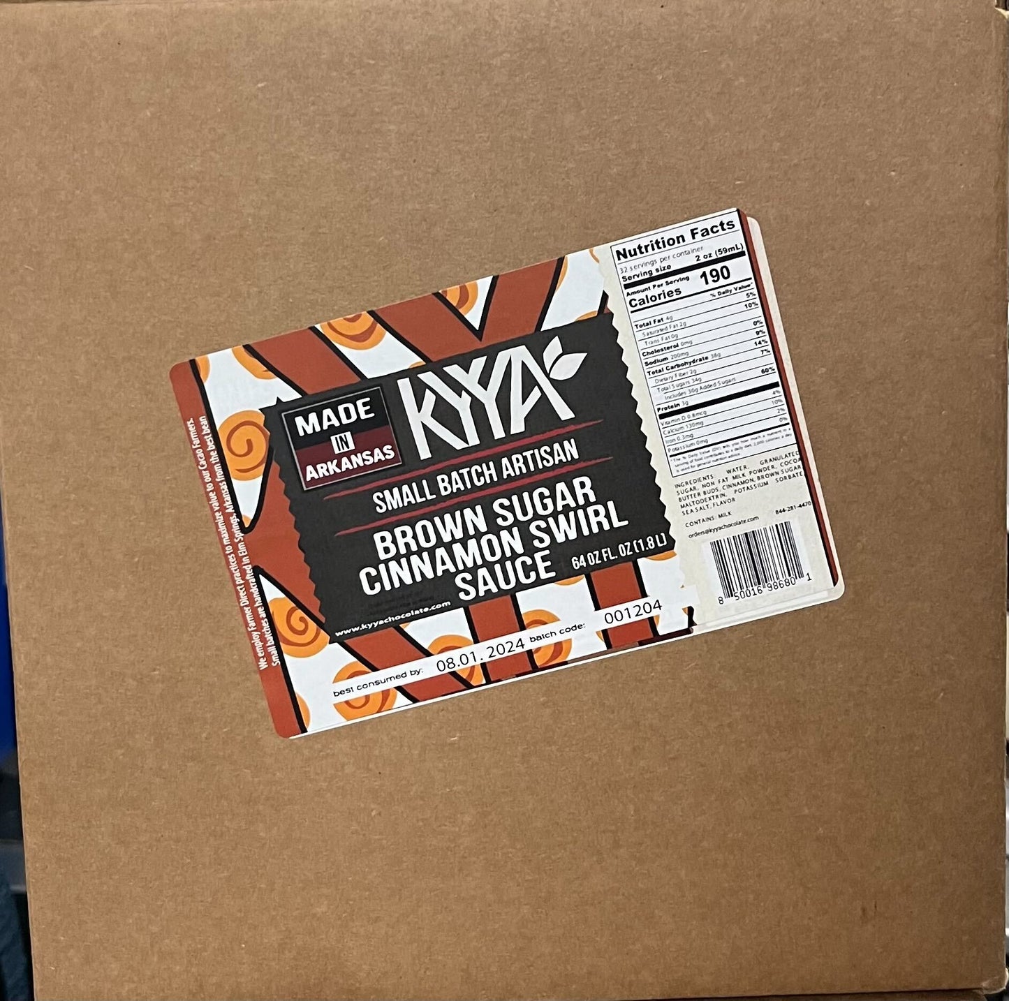 Brown Sugar Cinnamon Swirl Sauce- 64oz Bottle