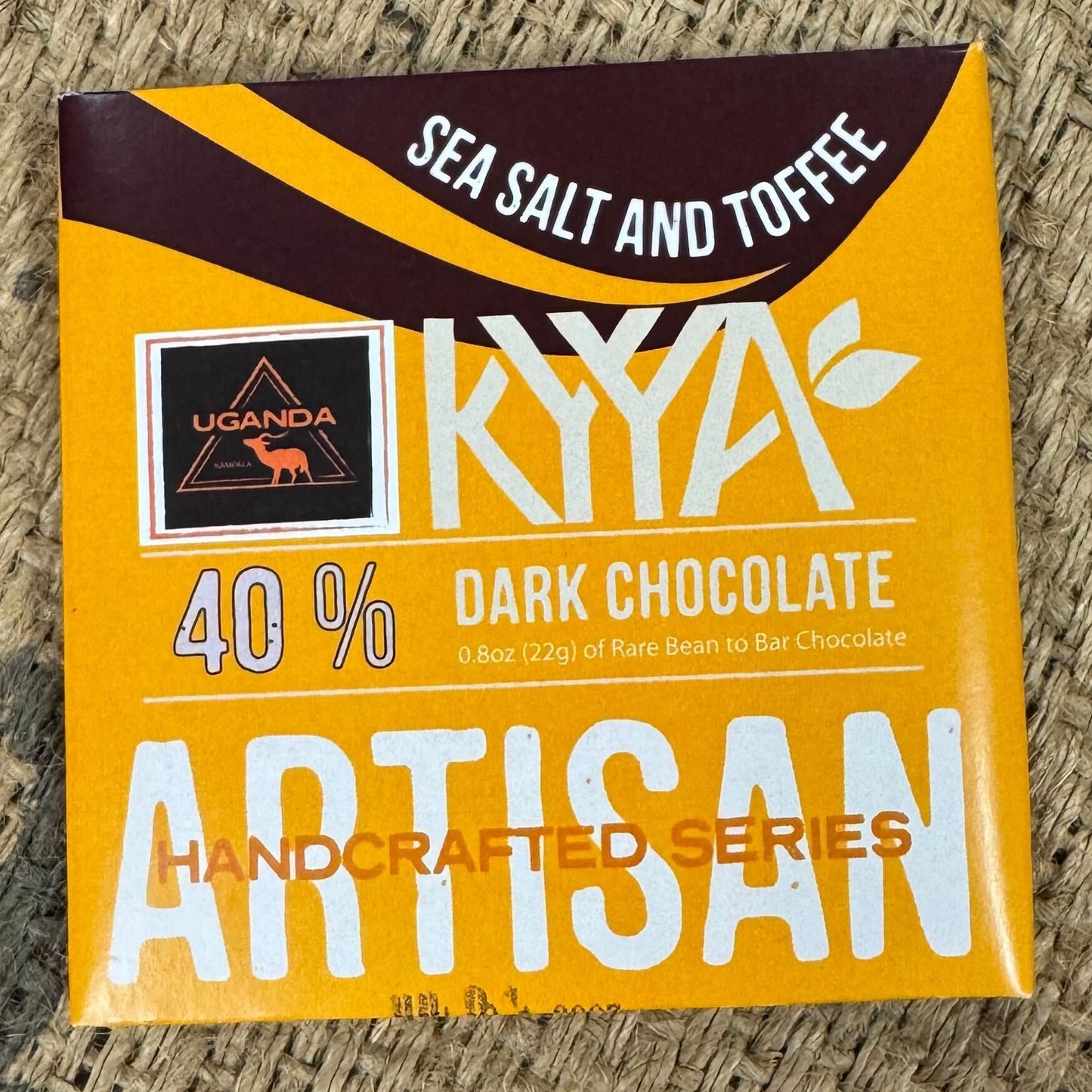 40% Sea Salt Toffee Chocolate Bar
