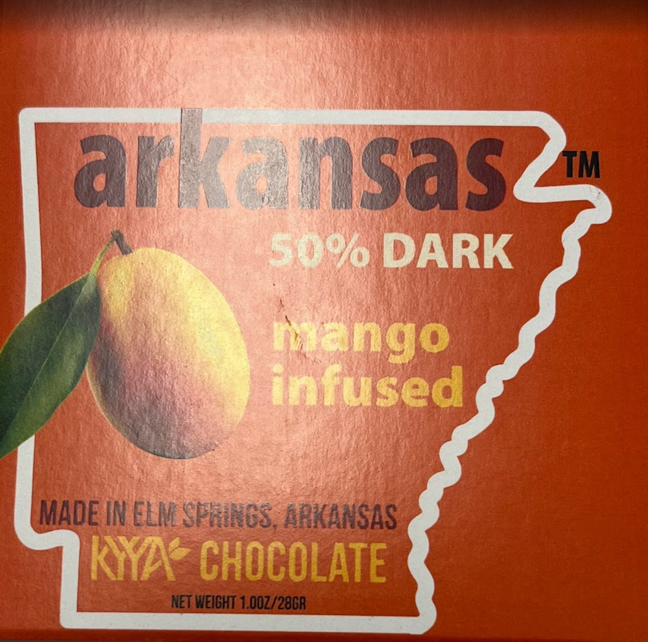 50% Dark Chocolate Mango Bar