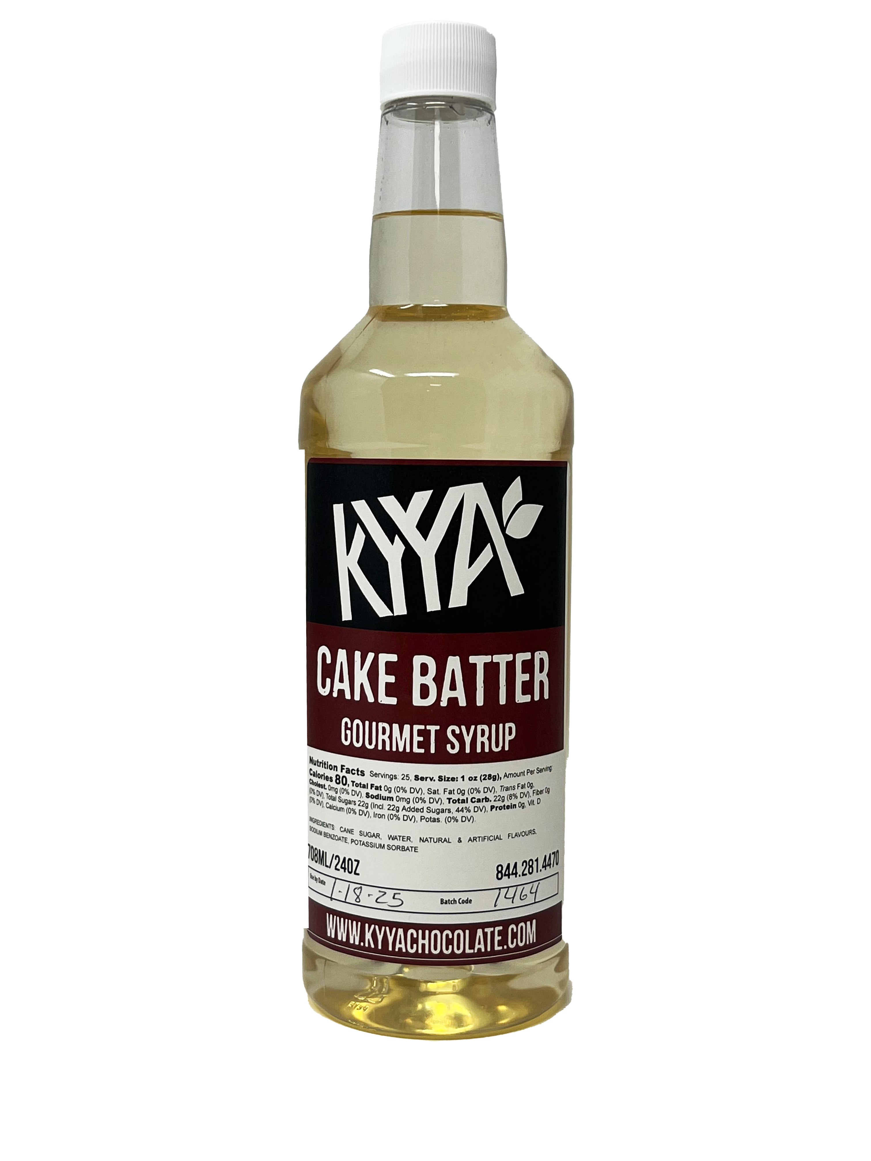 Cake Batter Gourmet Syrup