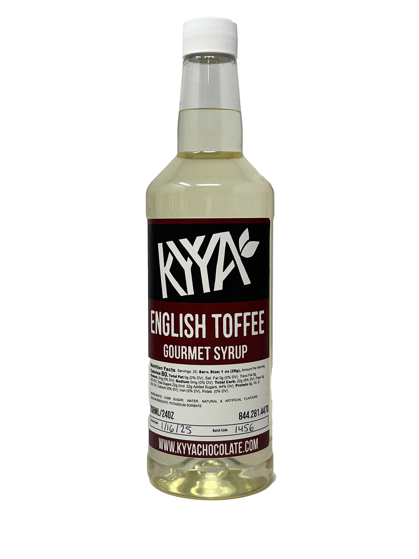 English Toffee Gourmet Syrup