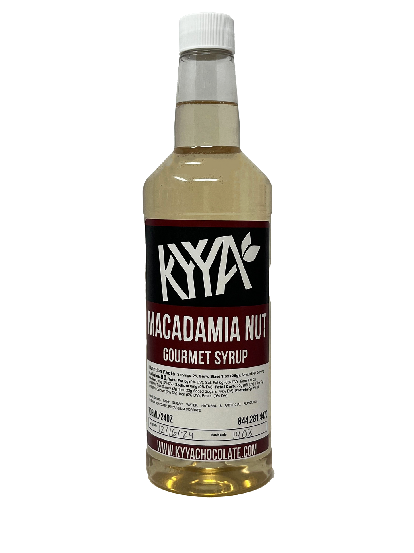 Macadamia Nut Gourmet Syrup