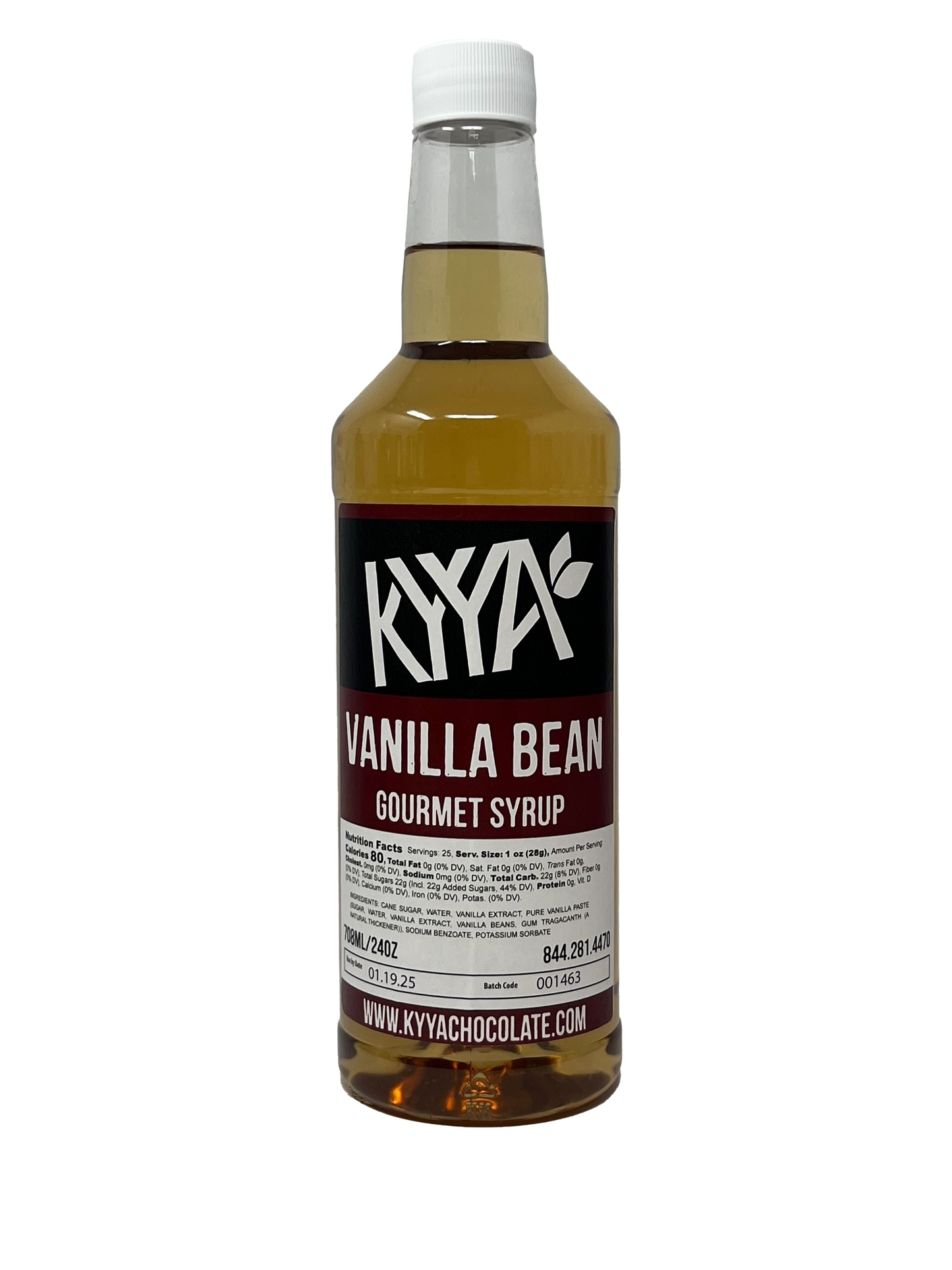 Vanilla Bean Gourmet Syrup
