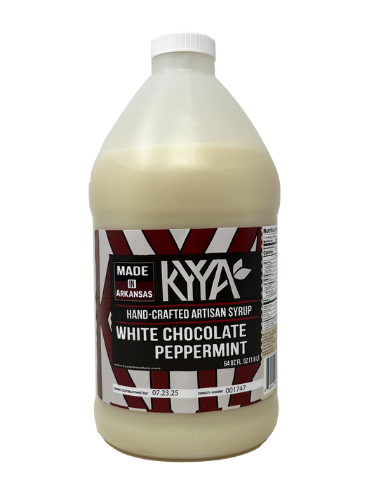 White Chocolate Peppermint Sauce- Limited Edition- 64oz Bottle