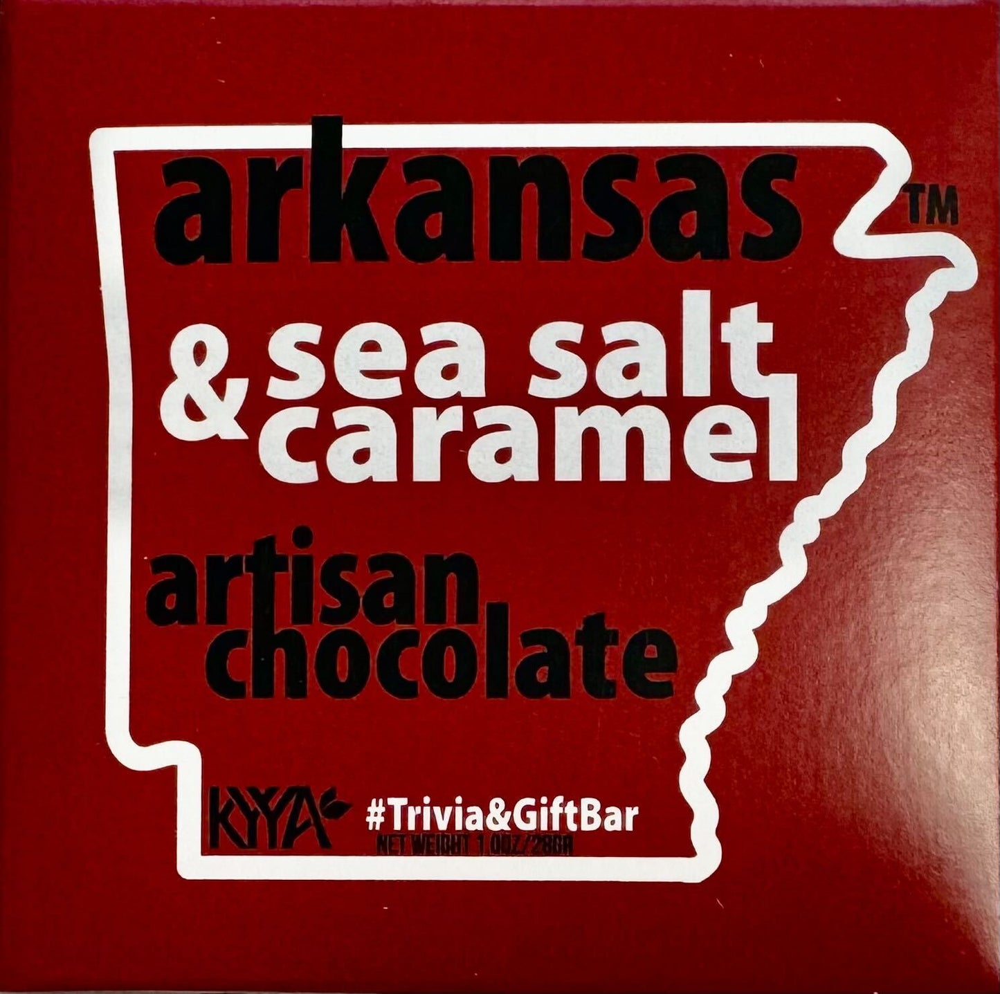 35% ARKANSAS Sea Salt and Caramel Chocolate Bar