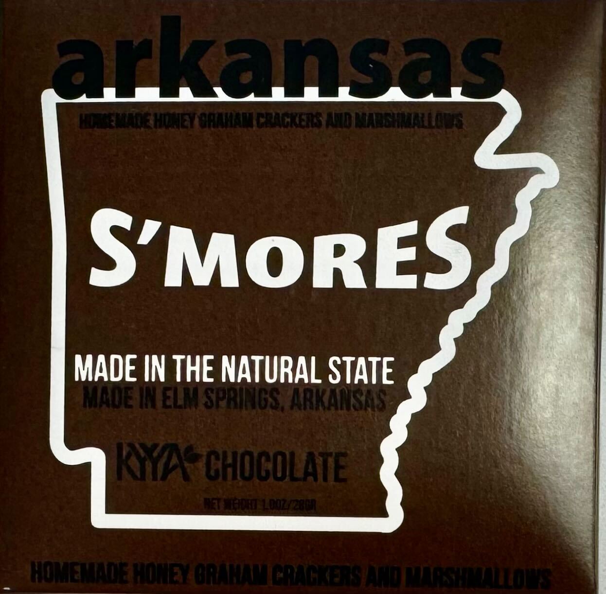 50% ARKANSAS S'mores Chocolate Bar