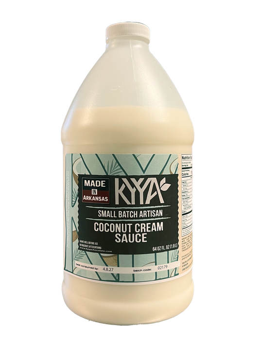 Coconut Cream Sauce - Limited Edition - 64oz Bottle