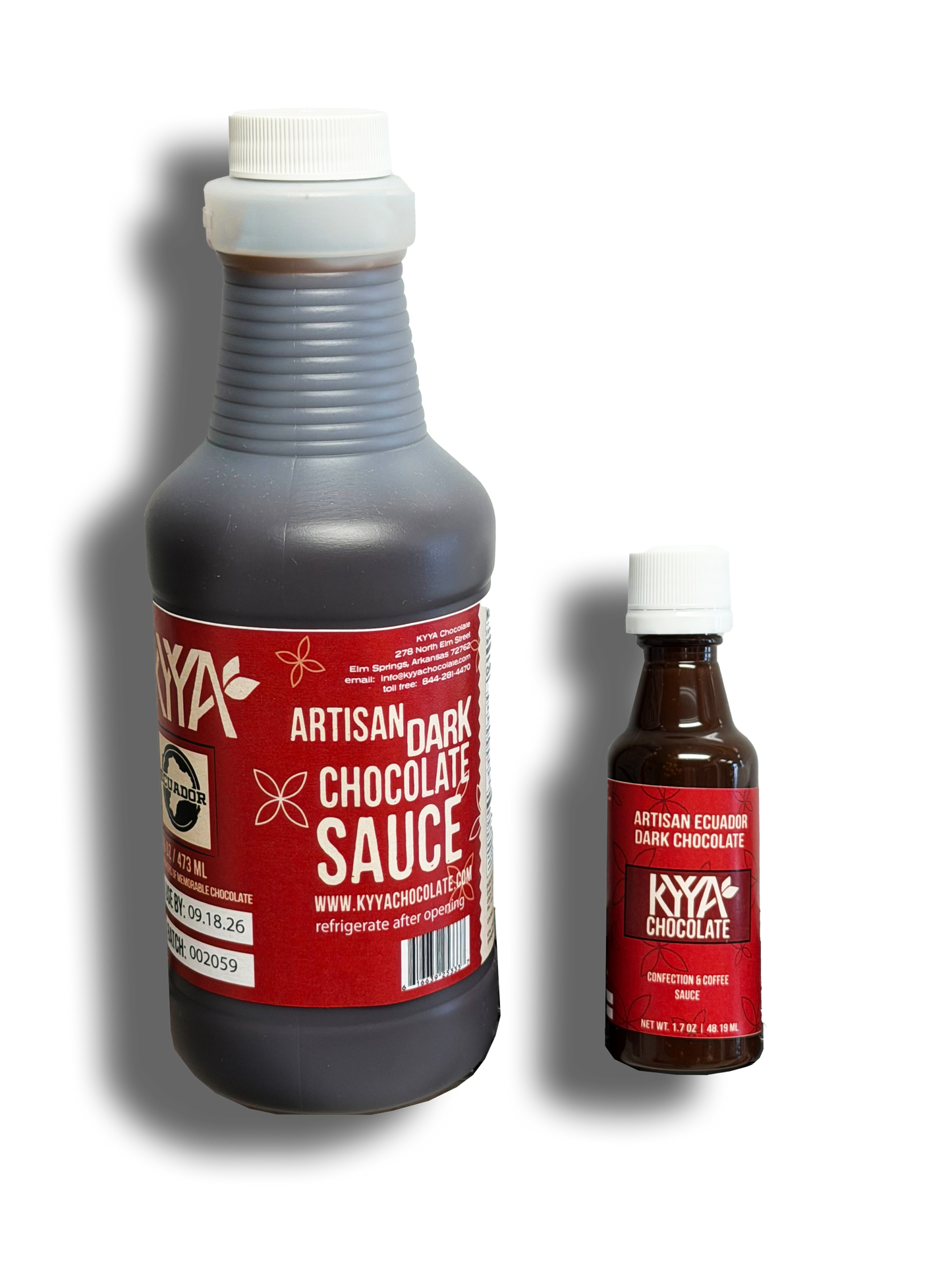 Ecuador Chocolate Sauce- Mini- 1.7oz
