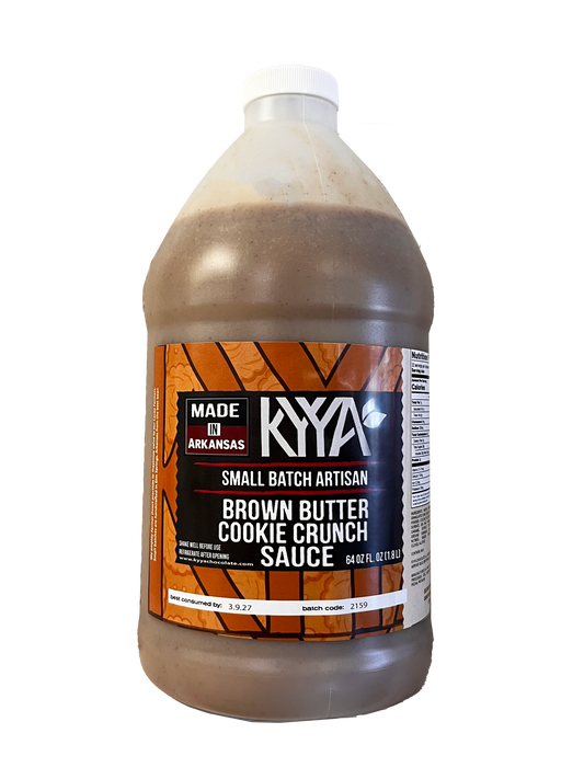 Brown Butter Cookie Crumble Sauce - Limited Edition - 64oz Bottle