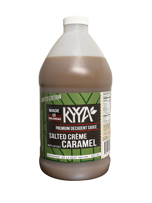 Salted Crème Caramel Sauce - Limited Edition - 64oz Bottle