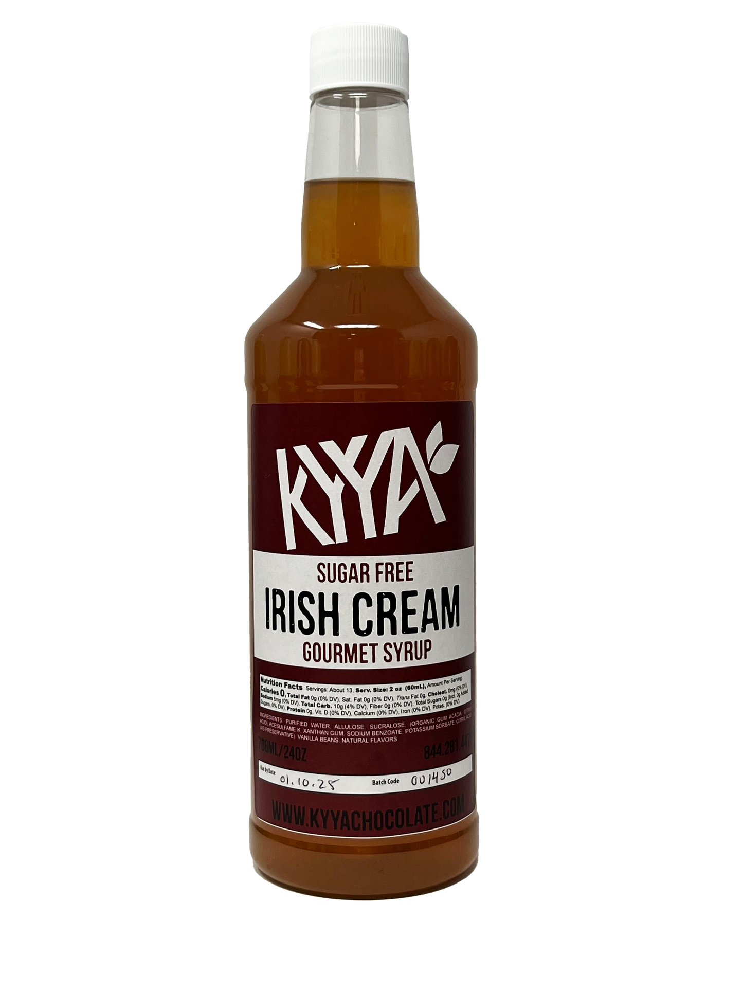 Sugar Free Irish Cream Gourmet Syrup