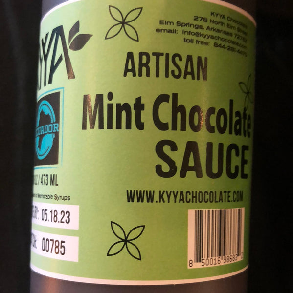 64oz Mint Chocolate Sauce